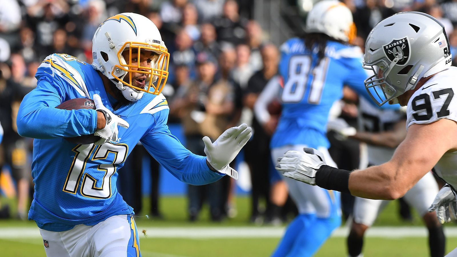 
                <strong>Platz 9: Keenan Allen (Los Angeles Chargers)</strong><br>
                Overall Rating: 91
              