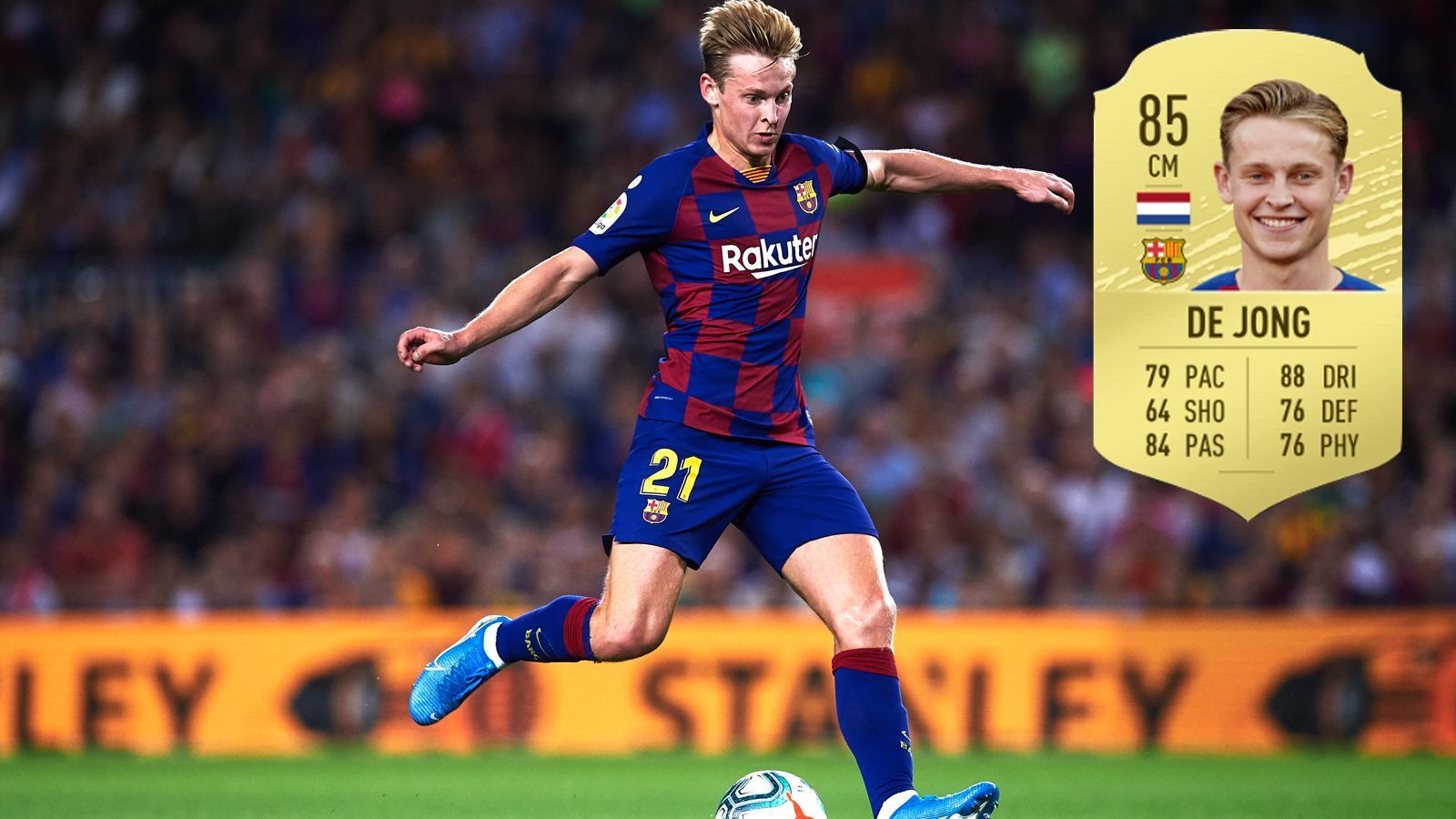 
                <strong>16. Frenkie De Jong (FC Barcelona)</strong><br>
                85 GES | Steigerung um +8
              