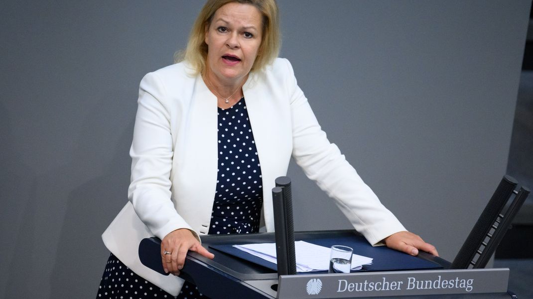 Nancy Fieser (SPD), Bundesministerin für Inneres und Heimat