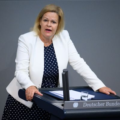 Nancy Fieser (SPD), Bundesministerin für Inneres und Heimat