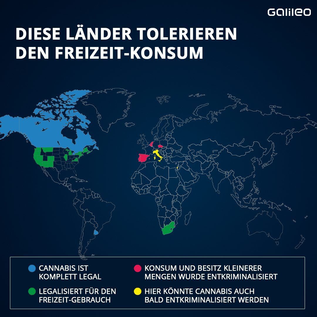 Infos zu den Gesetzen, die in den markierten Ländern gelten, liest du unten.