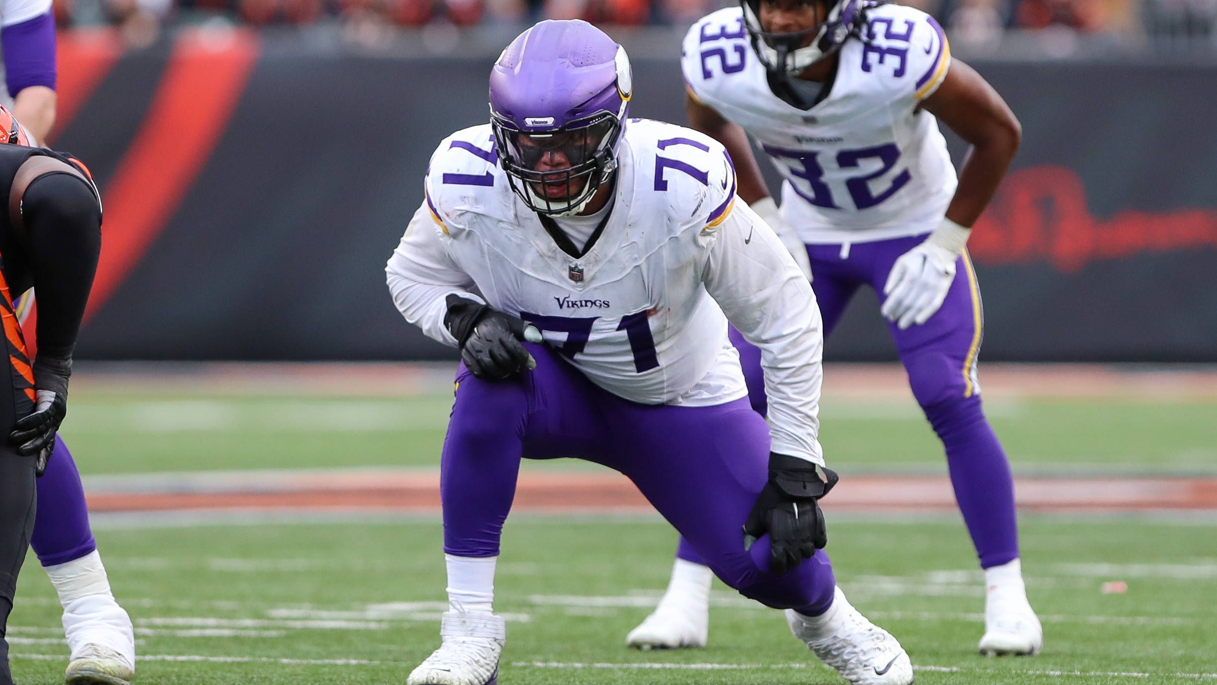 <strong>23. Pick: Christian Darrisaw (Minnesota Vikings)<br></strong>- Position: Offensive Tackle<br>- Fifth Year Option: <strong>Gezogen</strong><br>- Wert der Option: 16 Millionen US-Dollar