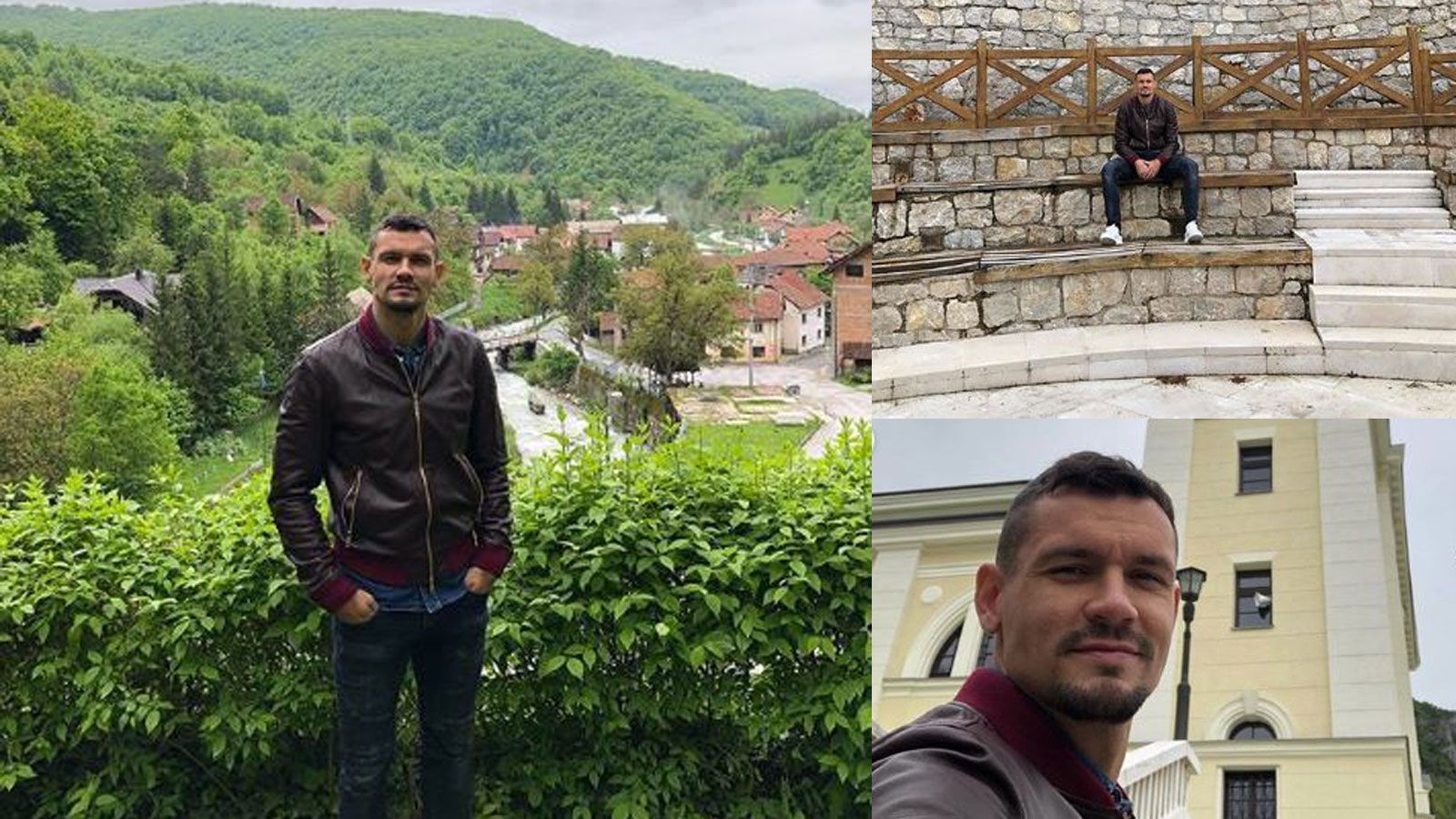 
                <strong>Dejan Lovren</strong><br>
                Statt in die Sonne zu fliegen besuchte der Verteidiger seine Familie in Bosnien. 
              