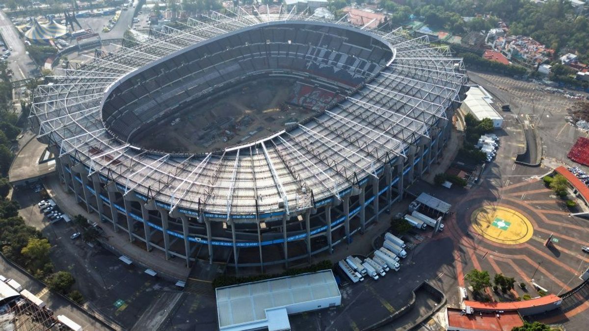 Das Aztekenstadion wird renoviert