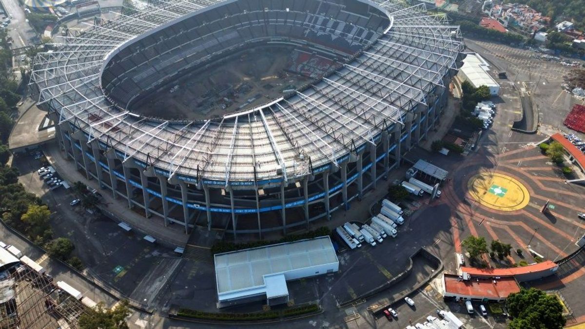 Das Aztekenstadion wird renoviert
