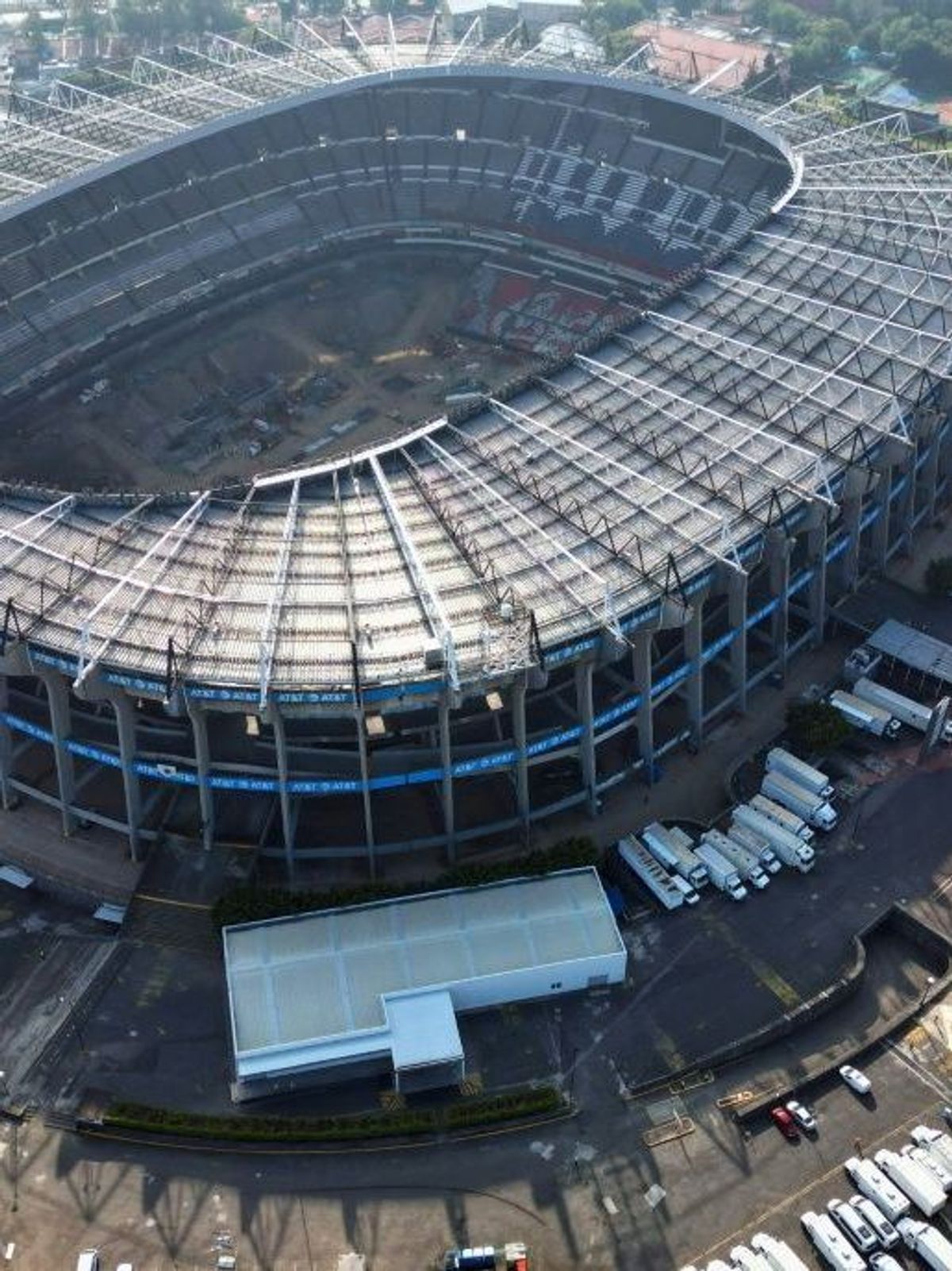 Das Aztekenstadion wird renoviert