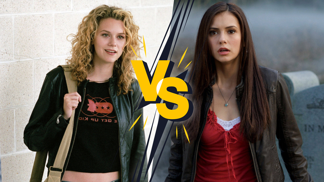 Die weiblichen Main-Character: Peyton Sawyer (Hilarie Burton, links) aus "One Tree Hill" und Elena Gilbert (Nina Dobrev, rechts) aus "The Vampire Diaries" sind die Mittelpunkte ihrer Serien. Jede:r liebt Peyton und will mit ihr befreundet sein (oder auch mehr), selbes gilt für Elena. Für sie riskieren ihre Freunde sogar immer wieder ihr eigenes Leben.