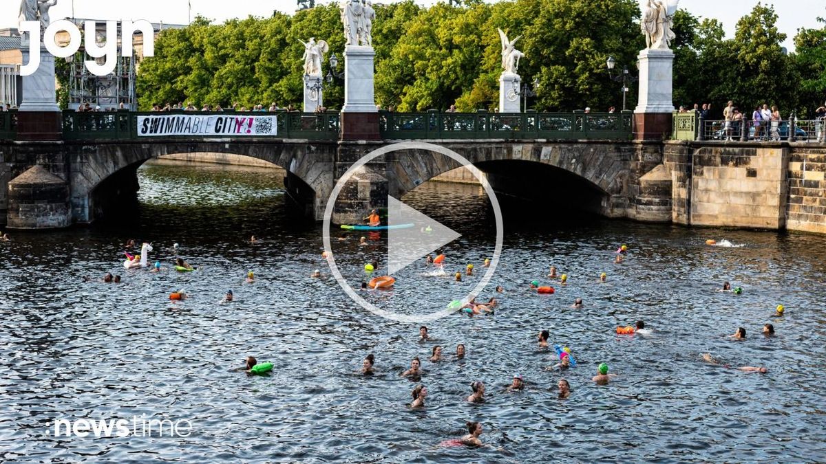 Ab in die Spree – aus Protest! 
