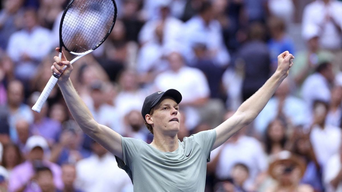 Sinner steht erstmals im Endspiel der US Open