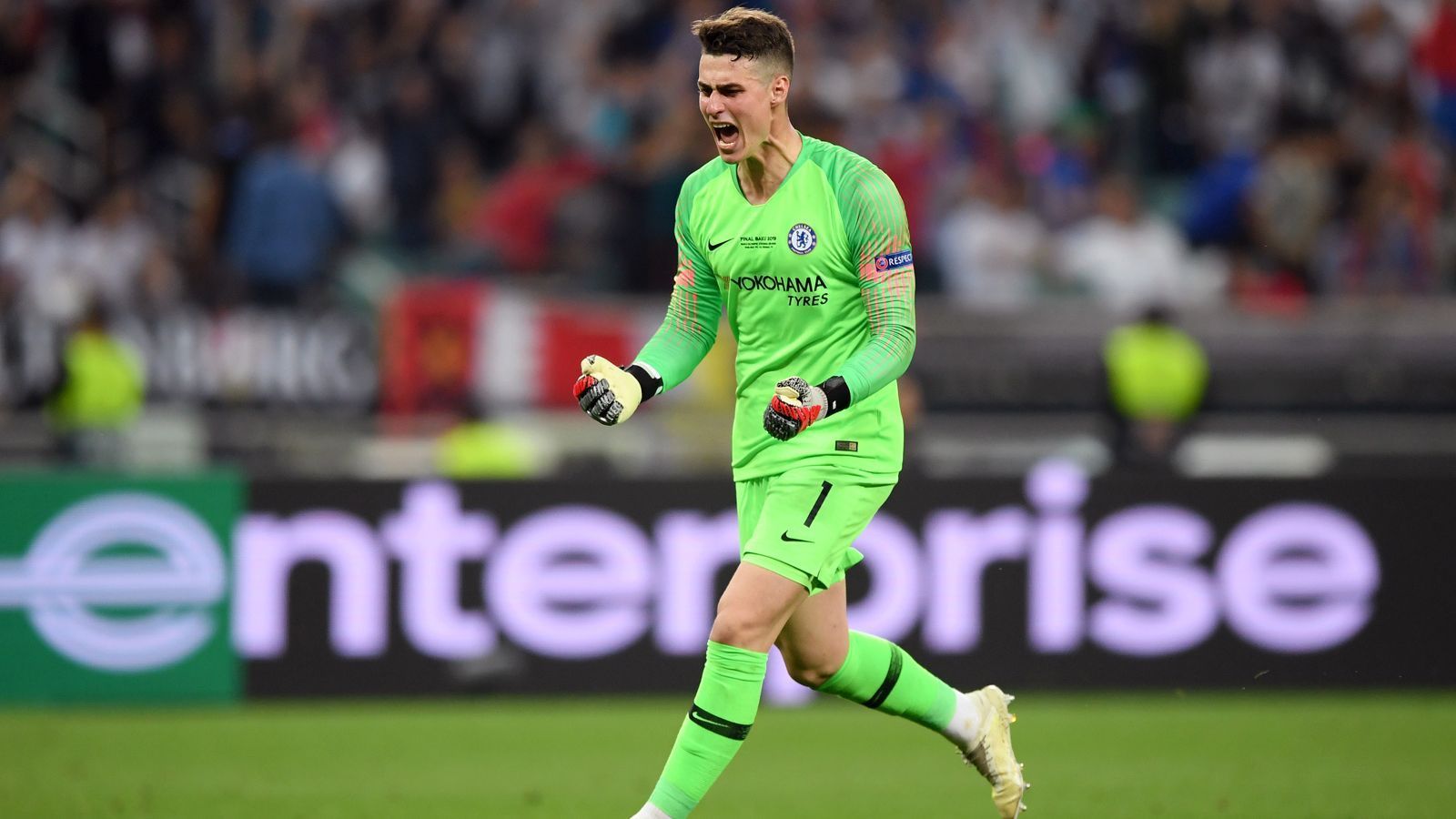 
                <strong>Kepa Arrizabalaga (FC Chelsea)</strong><br>
                Absolvierte Spiele im Wettbewerb 2018/19: 13
              