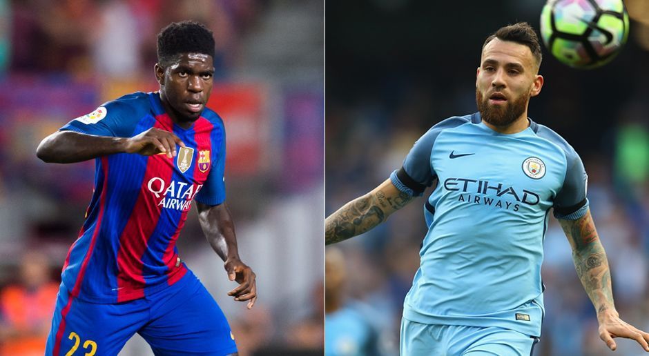 
                <strong>Innenverteidiger</strong><br>
                Innenverteidiger: Samuel Umtiti (Wechsel zu Barca 2016) vs. Nicolas Otamendi (Wechsel zu City 2015) - Ablösesummen: .000.000 : 44.6 Euro.Zwischenstand: 74.000.000 : 118.2 Euro
              