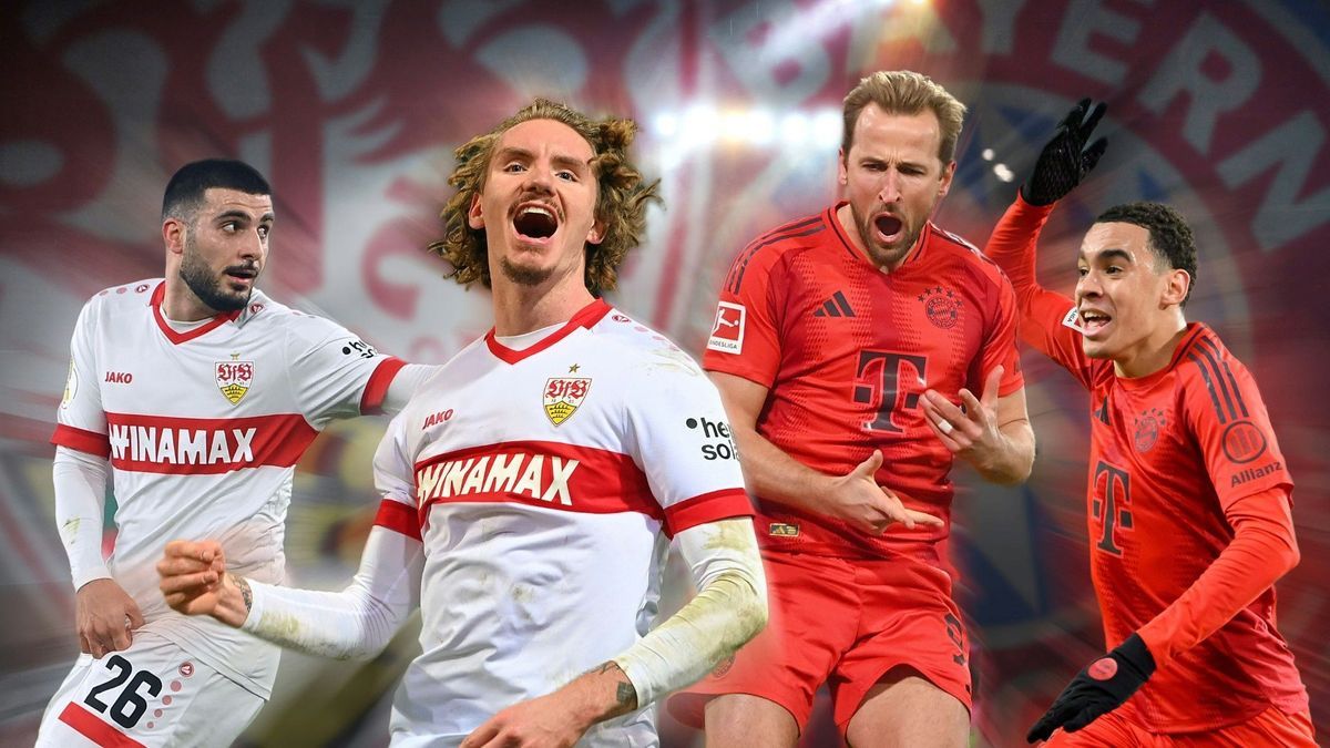 VfB gegen FC Bayern: Ligagipfel am Freitag in Stuttgart