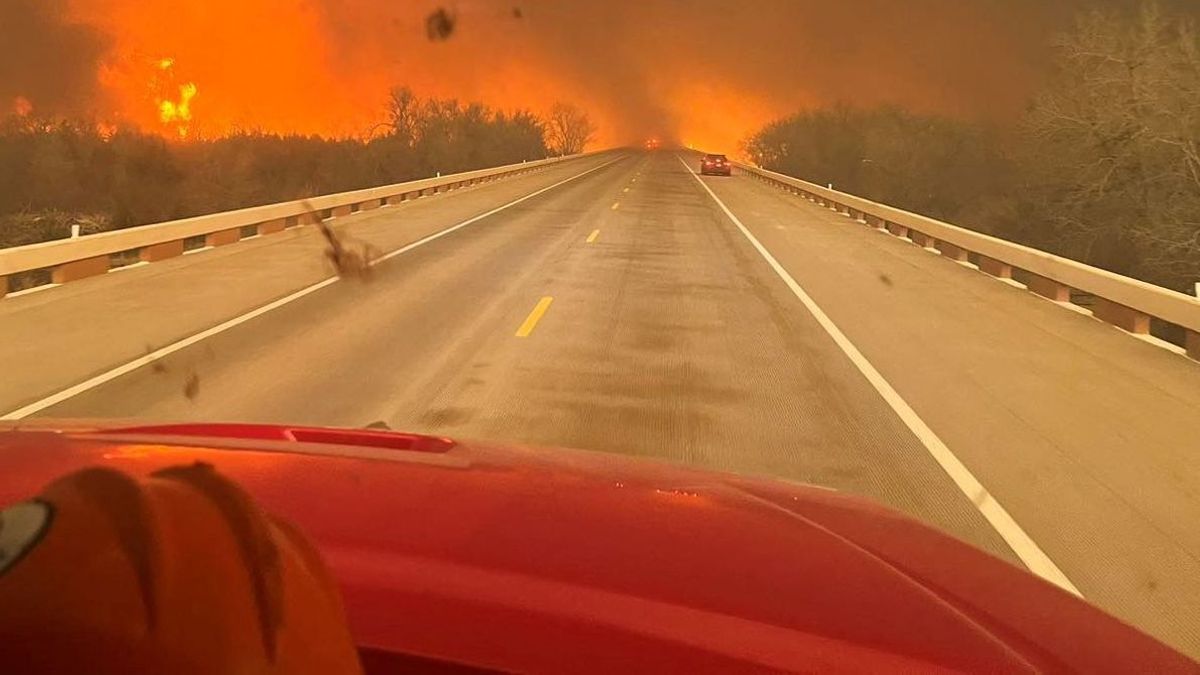 USA-WILDFIRES/TEXAS