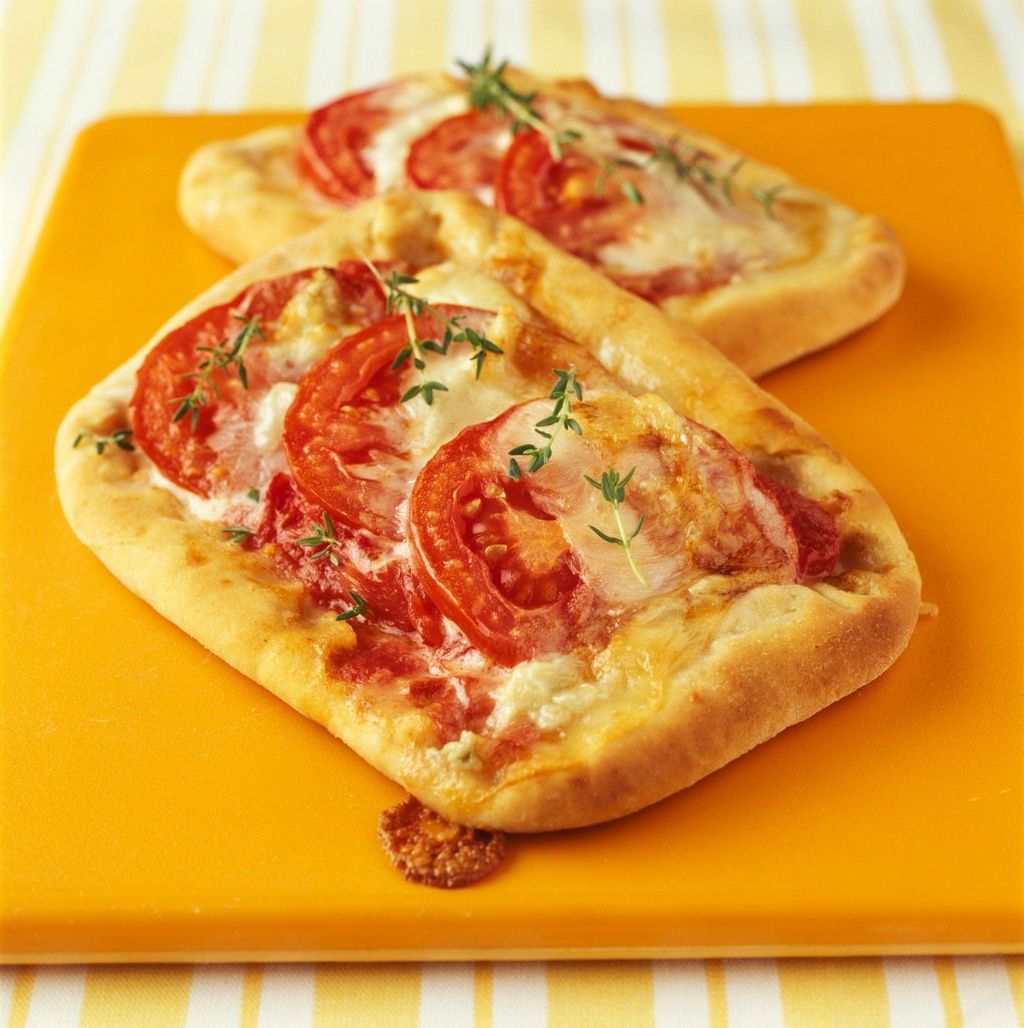 Tomatenpizza einfach und gut: Rezept