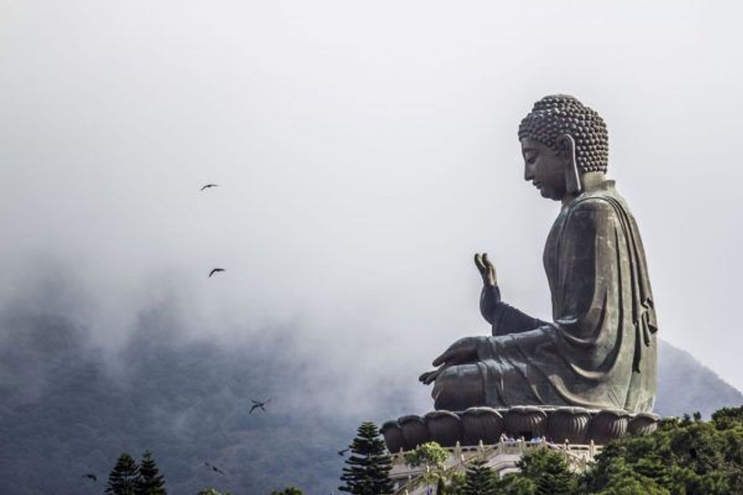 "Das Glück liegt in uns, nicht in den Dingen" - Buddha