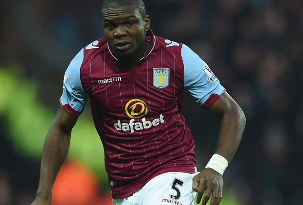 
                <strong>Innenverteidiger: Jores Okore (Aston Villa)</strong><br>
                Im Sommer 2013 wechselte Jores Okore für fast fünf Millionen Euro vom dänischen FC Nordsjælland auf die Insel. Der bullige Innenverteidiger kämpft mit Villa derzeit gegen den Abstieg.
              