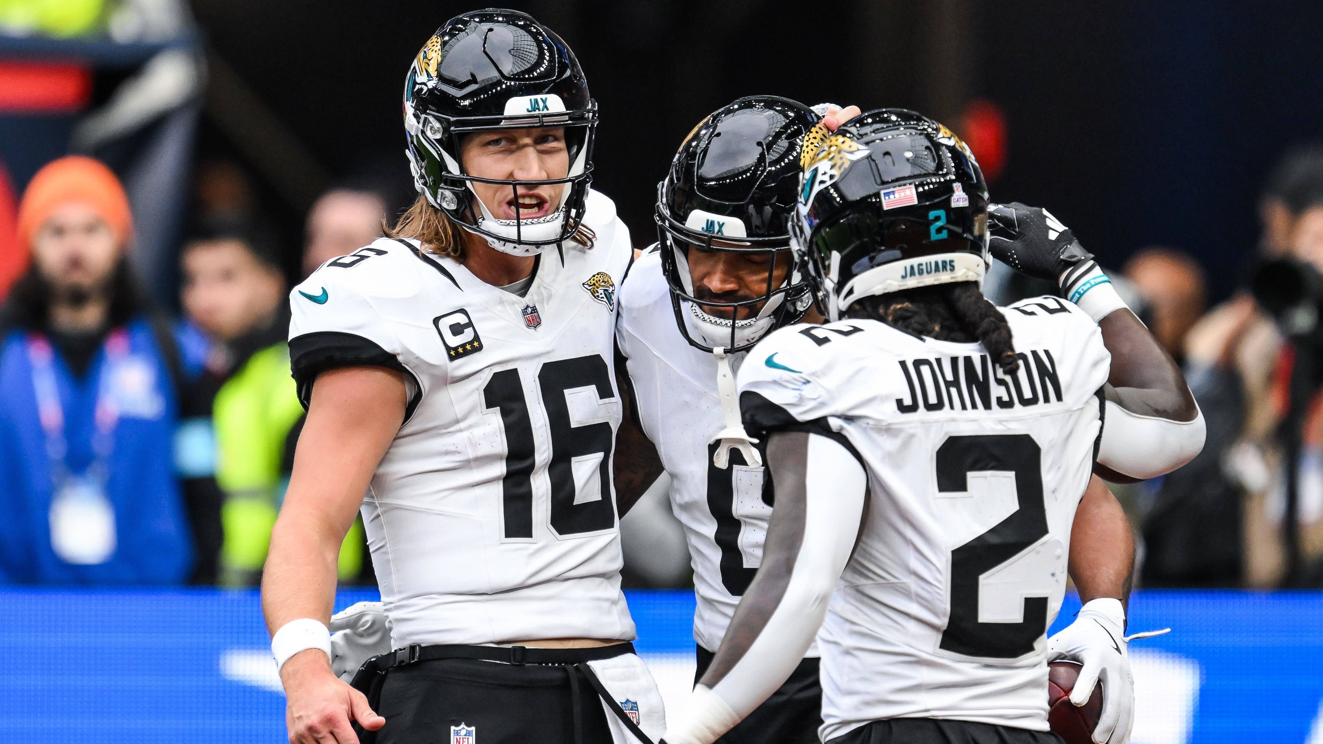 <strong>Platz 28 (geteilt): Jacksonville Jaguars</strong><br>Anzahl der 10+ Win-Seasons: 1/10