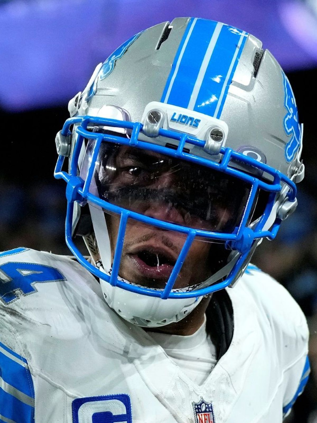 Aufgepeitscht: St. Brown nach seinem Touchdown