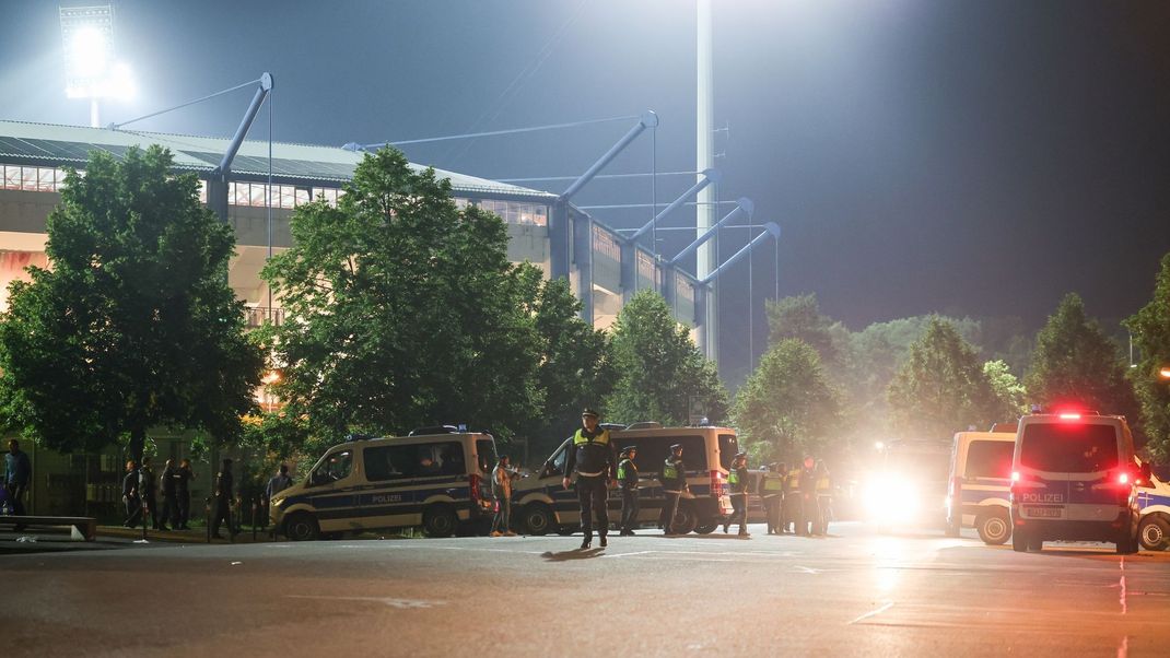 Gefahrensituation nach Länderspiel