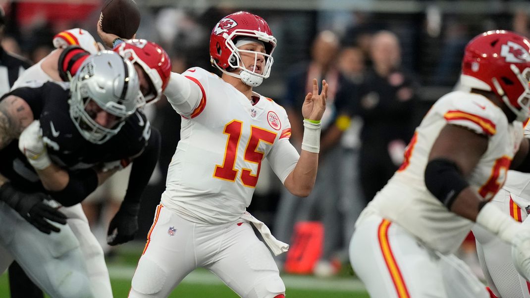 Für Quarterback Patrick Mahomes und seine Kansas City Chiefs steht das Viertelfinale an