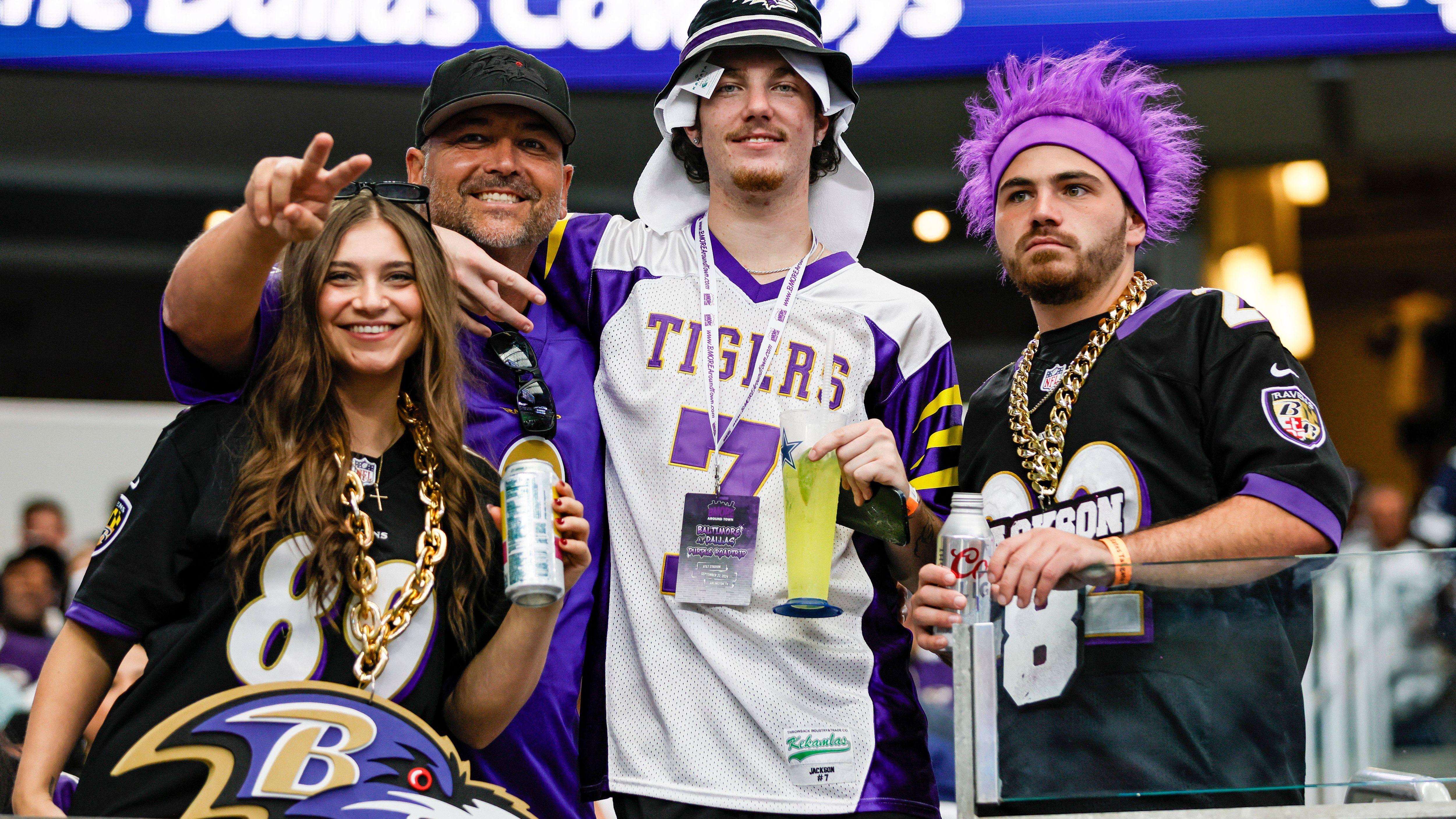 <strong>Platz 13: Baltimore Ravens</strong><br>Durchschnittliche Anzahl Drinks pro Fan: 6,7