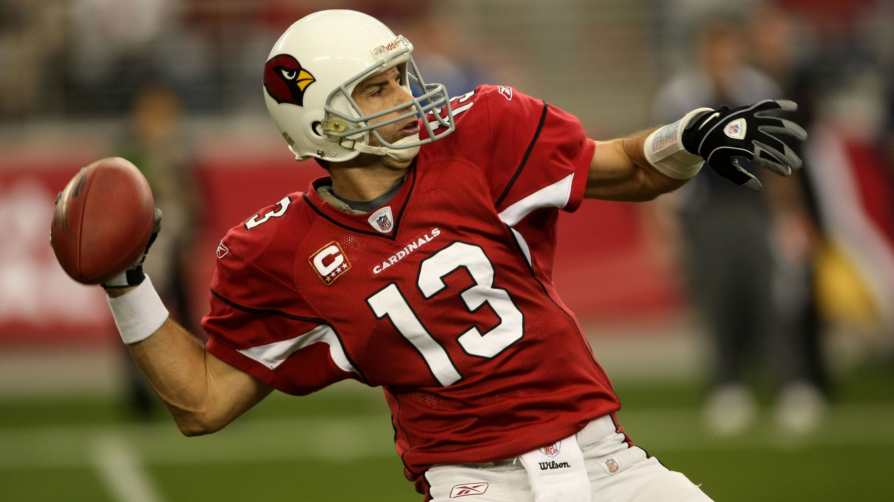 <strong>Kurt Warner (Arizona Cardinals)</strong><br>Am 14. September 2008 beim 31:10-Sieg über die Miami Dolphins: 19 Completions für 361 Yards bei 24 Versuchen, 3 Touchdowns.