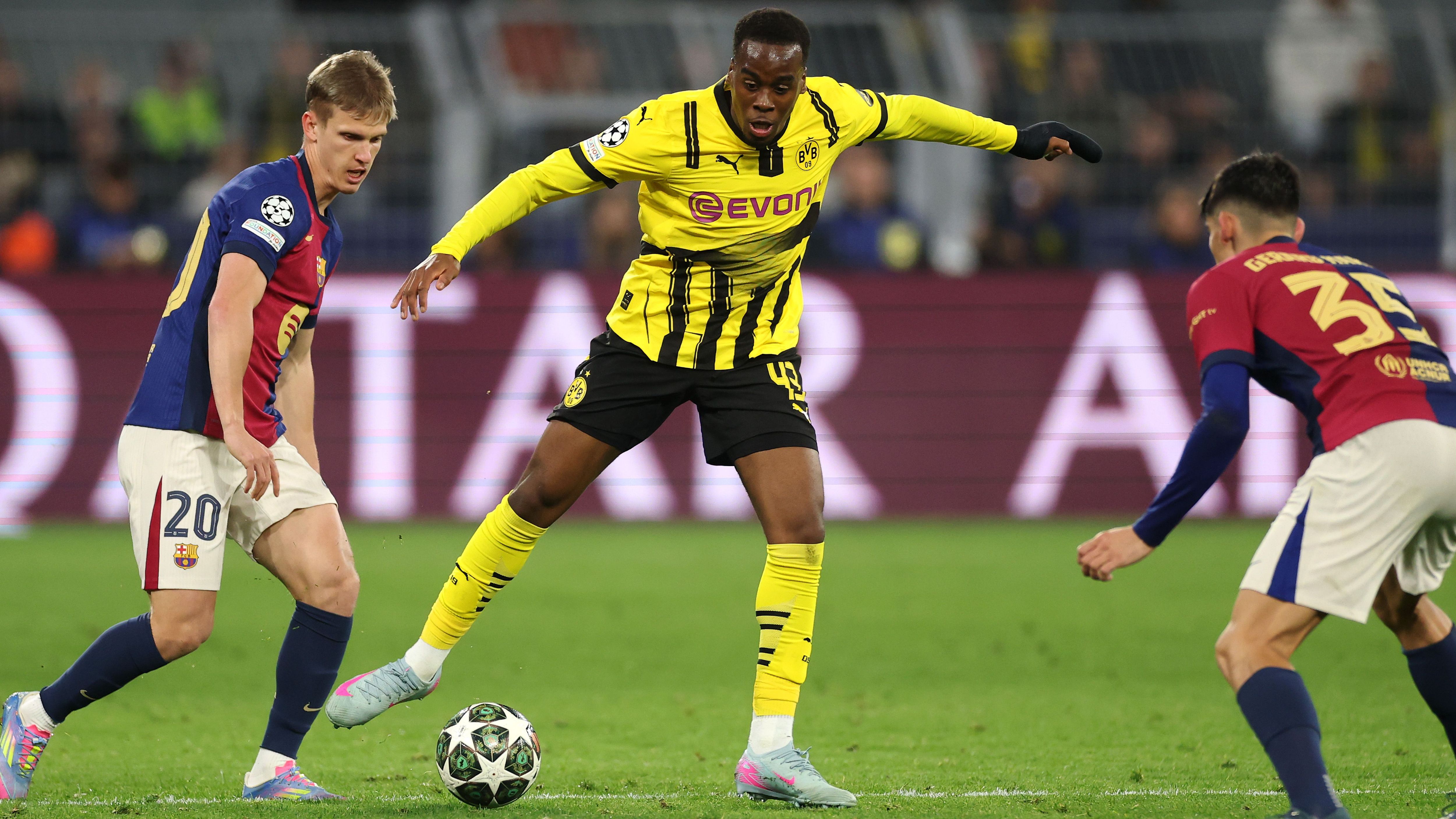 <strong>Platz 4: Jamie Gittens</strong><br>Ablösesumme: 64,3 Millionen Euro<br>Aufnehmender Verein: FC Chelsea<br>Abgebender Verein: Borussia Dortmund