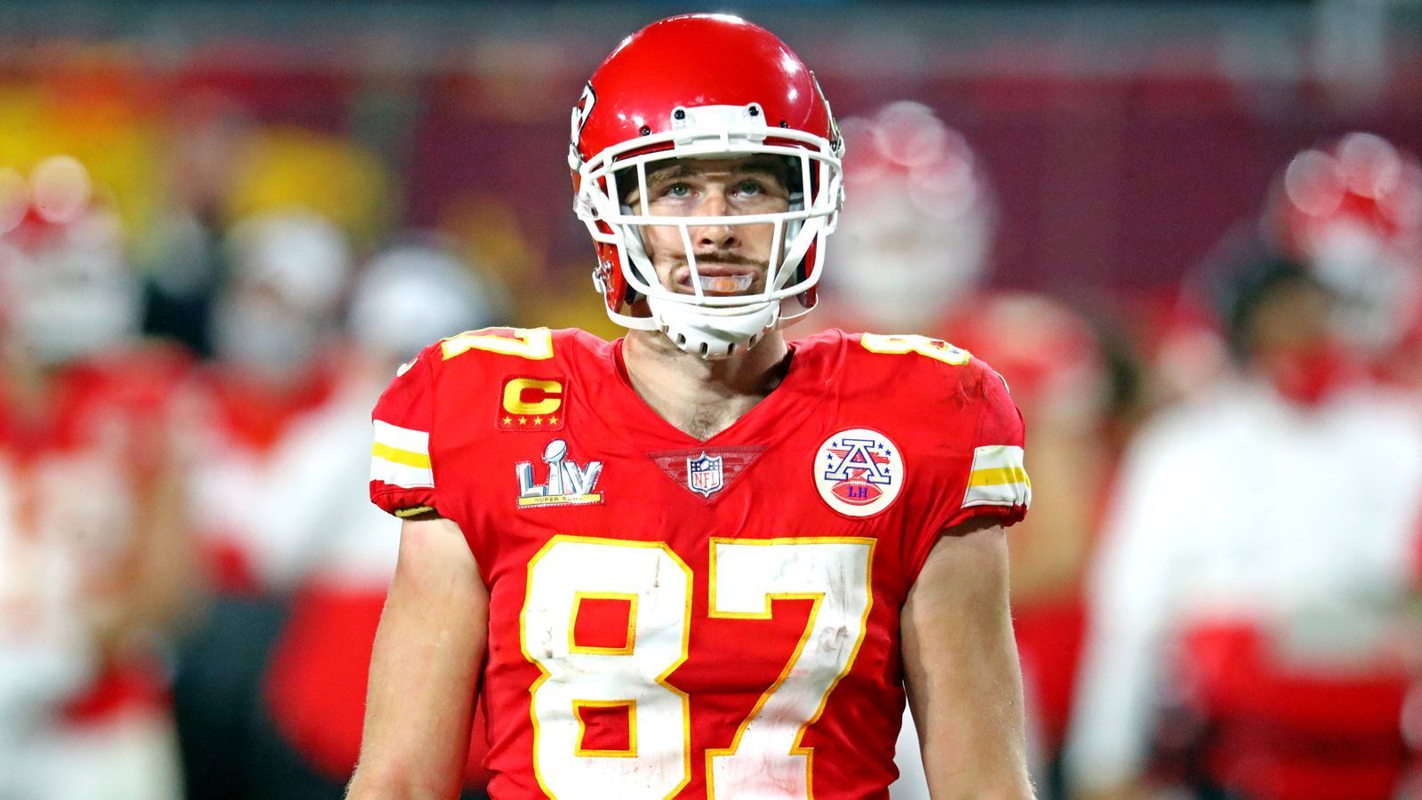 
                <strong>Travis Kelce</strong><br>
                Travis Michael Kelce (Tight End der Kansas City Chiefs)
              