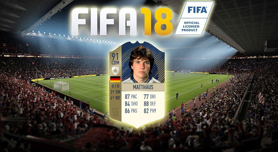 
                <strong>Mittelfeld: Lothar Matthäus (u.a. FC Bayern München)</strong><br>
                Die deutsche Fußball-Legende Lothar Matthäus darf in Riedels Fifa-Team im Mittelfeld mitmischen. 
              