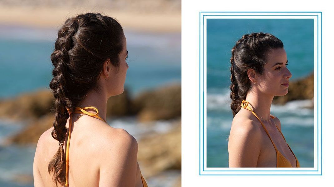 Ein lässiges Styling-Update, für alle die eine glatte und feine Haarstruktur haben. Wie ihr die Beach Braid Frisur im Handumdrehen nachstylen könnt, erfahrt ihr hier.