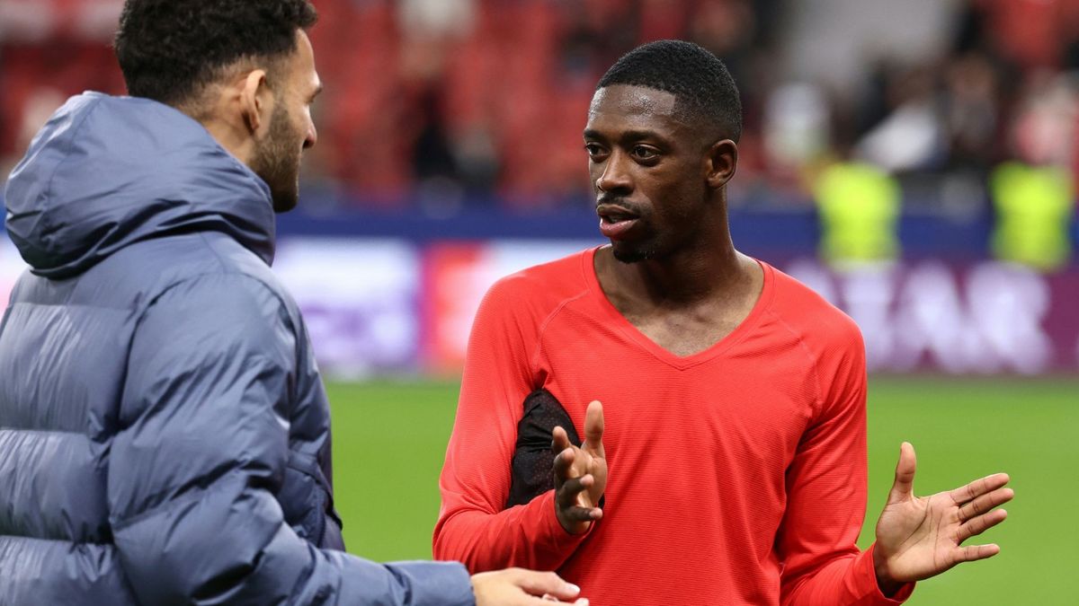 Sein Trikot war begehrt: Ousmane Dembélé (r.)