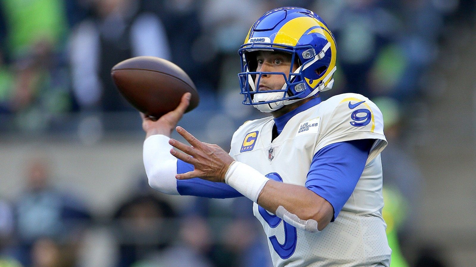 <strong>Los Angeles Rams - Matthew Stafford</strong><br>Wird Free Agent: 2027<br>Vertragslaufzeit: 4 Jahre<br>Vertragsvolumen: 160 Millionen<br>Garantierte Summe: 130 Millionen