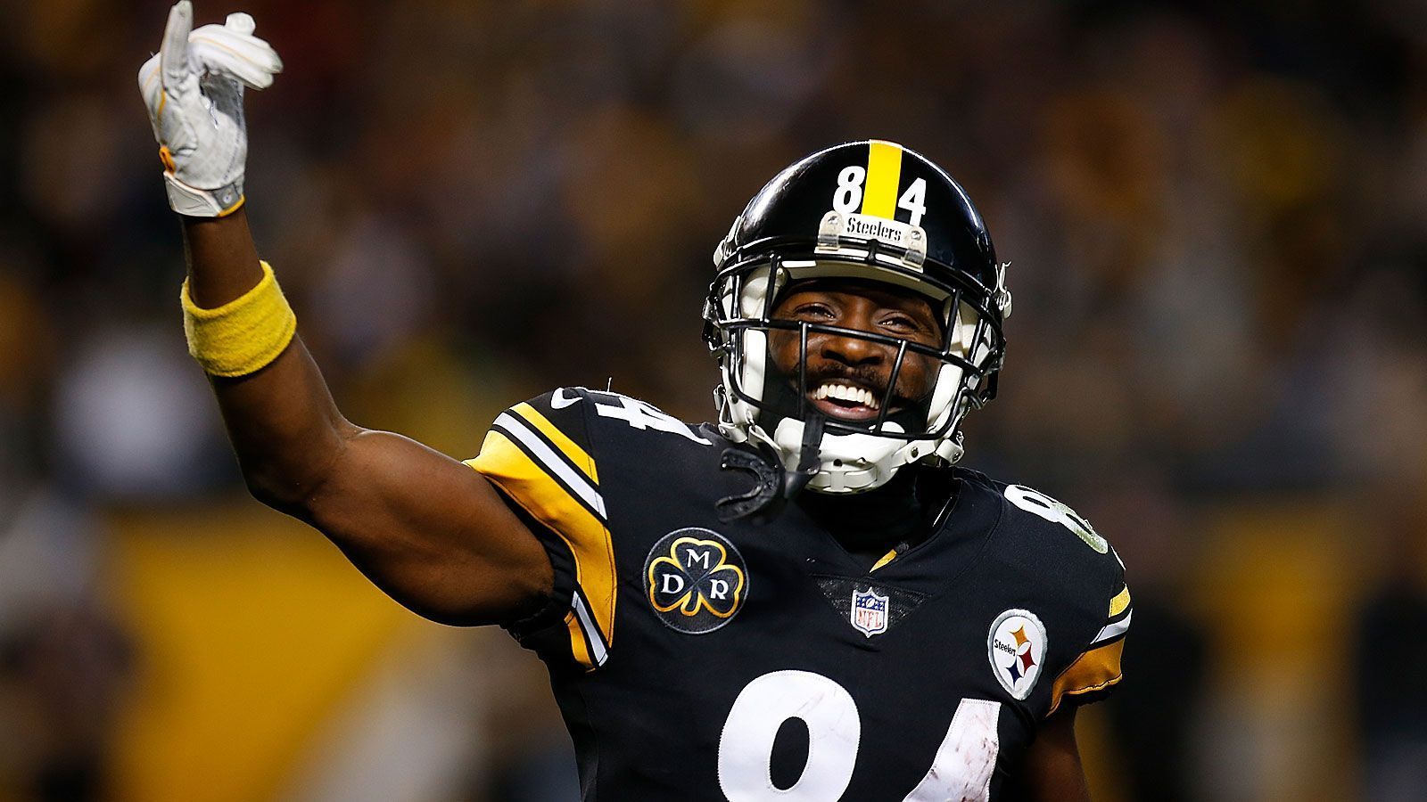 
                <strong>Platz 1: Antonio Brown (Pittsburgh Steelers)</strong><br>
                Madden-Wert: 999. NFL-Saison
              