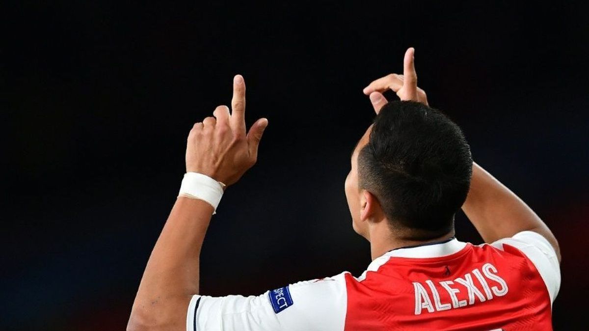 Alexis Sanchez durfte wieder doppelt feiern