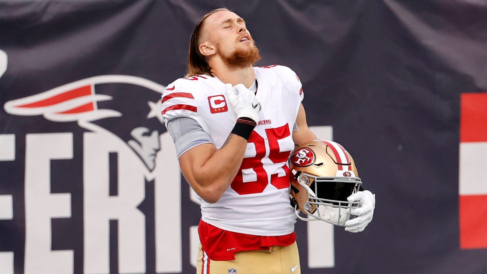 
                <strong>14. George Kittle</strong><br>
                Team: San Francisco 49ersPosition: Tight End
              