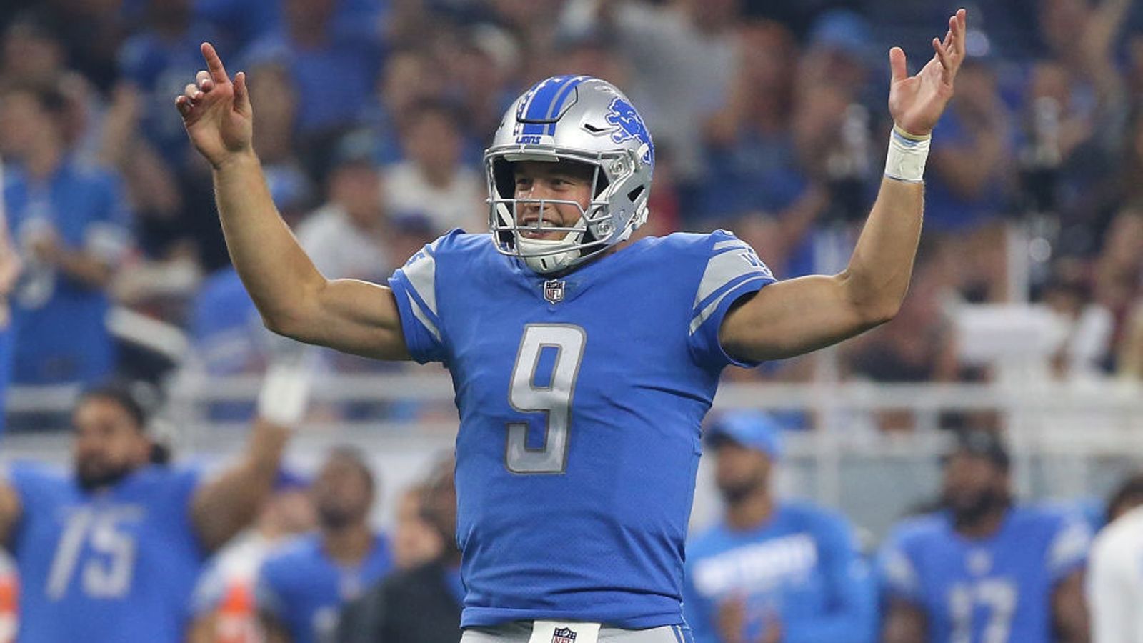 
                <strong>Detoit Lions</strong><br>
                Matthew Stafford (282 Touchdown-Pässe)         
              