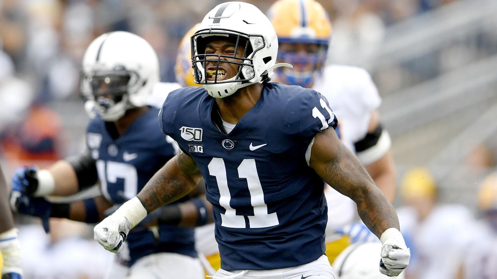 
                <strong>Pick 15: New York Giants - Micah Parsons</strong><br>
                &#x2022; Pick mit den New England Patriots getauscht -<br>&#x2022; Linebacker -<br>&#x2022; Penn State<br>
              