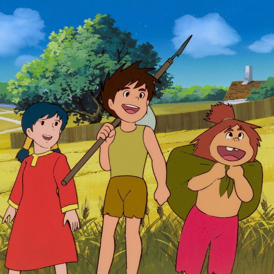 Lana, Conan und Jimsy in "Future Boy Conan",