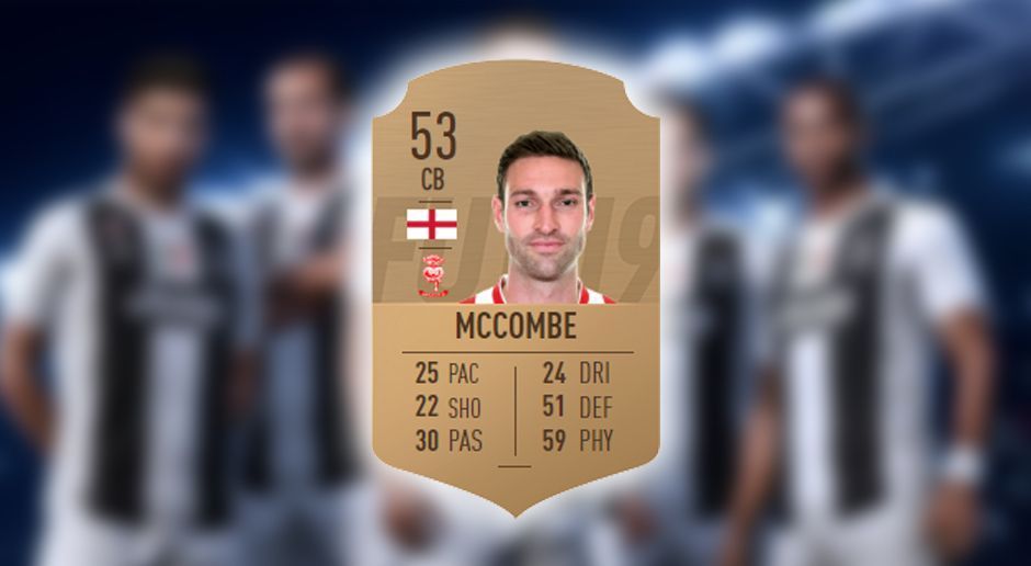 
                <strong>Schlechtester Dribbler: Jamie McCombe</strong><br>
                Wer sich bei FIFA selbst als Dribbelkönig sieht, wird mit diesem Spieler keinen Spaß haben. Jamie McCombe ist der schlechteste Dribbler des Spiels. 24 ist sein Wert in diesem Aspekt und kein anderer Spieler hat weniger. Der Engländer aus der vierten englischen Liga sollte gegen einen anlaufenden Stürmer vielleicht nicht ins Dribbling gehen.
              