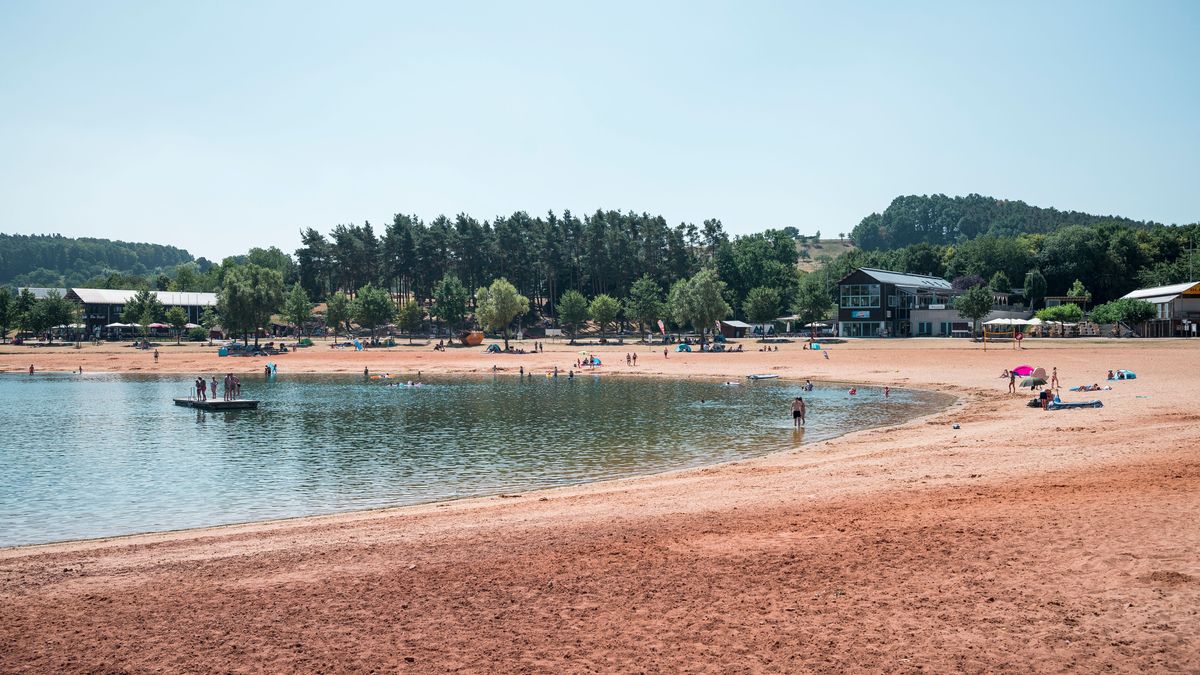 Brombachsee in Mittelfranken