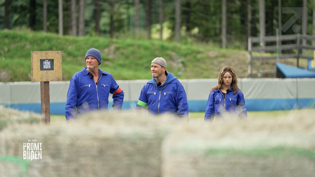 "Das große Promi-Büßen" 2023: Steff, Leon und Christin kämpften im Final-Spiel um den Sieg