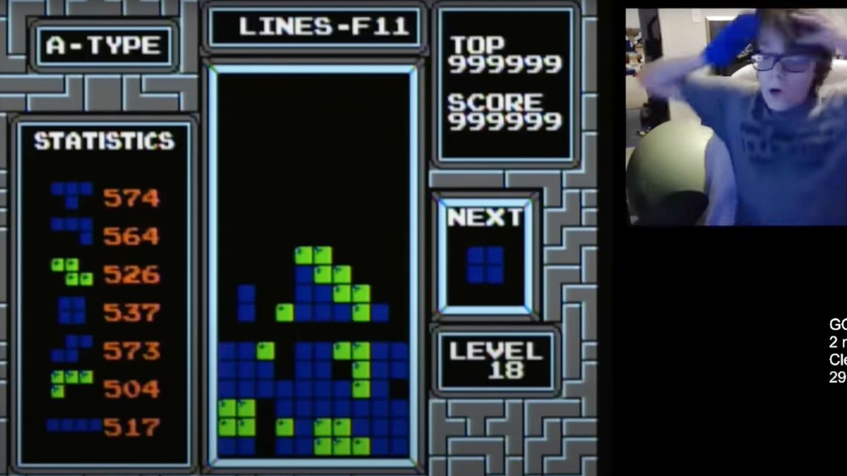 13-Jähriger beendet als erster Mensch überhaupt das Spiel Tetris