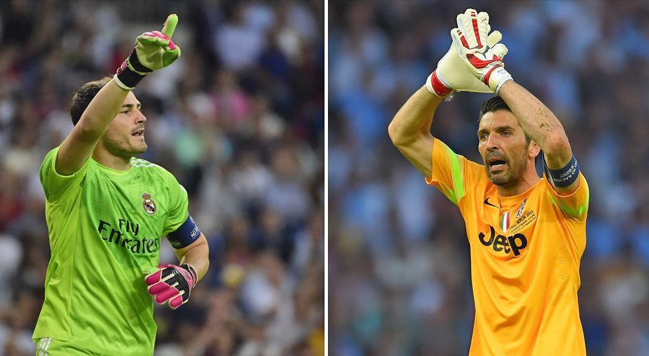 
                <strong>Casillas vs. Buffon - Champions League</strong><br>
                Titel: Casillas 3 (2000, 2002, 2014) - Buffon 0Spiele: Casillas 162 - Buffon 101Siege: Casillas 94 (58 Prozent) - Buffon 45 (45 Prozent)Spiele zu Null: Casillas 54 (33 Prozent) - Buffon 42 (42 Prozent)Gegentore: Casillas 180 (1,11 pro Spiel) - Buffon 96 (0,95 pro Spiel)
              