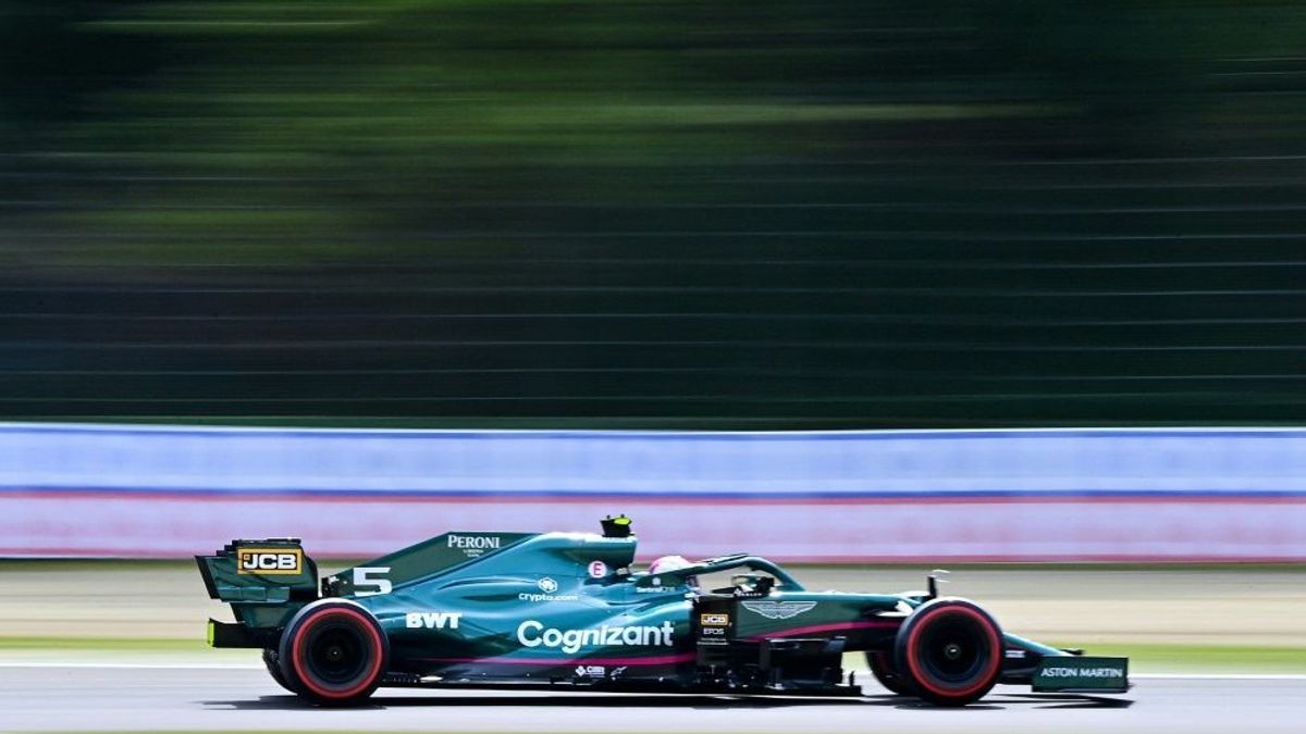 Sebastian Vettel im Abschlusstraining in Imola