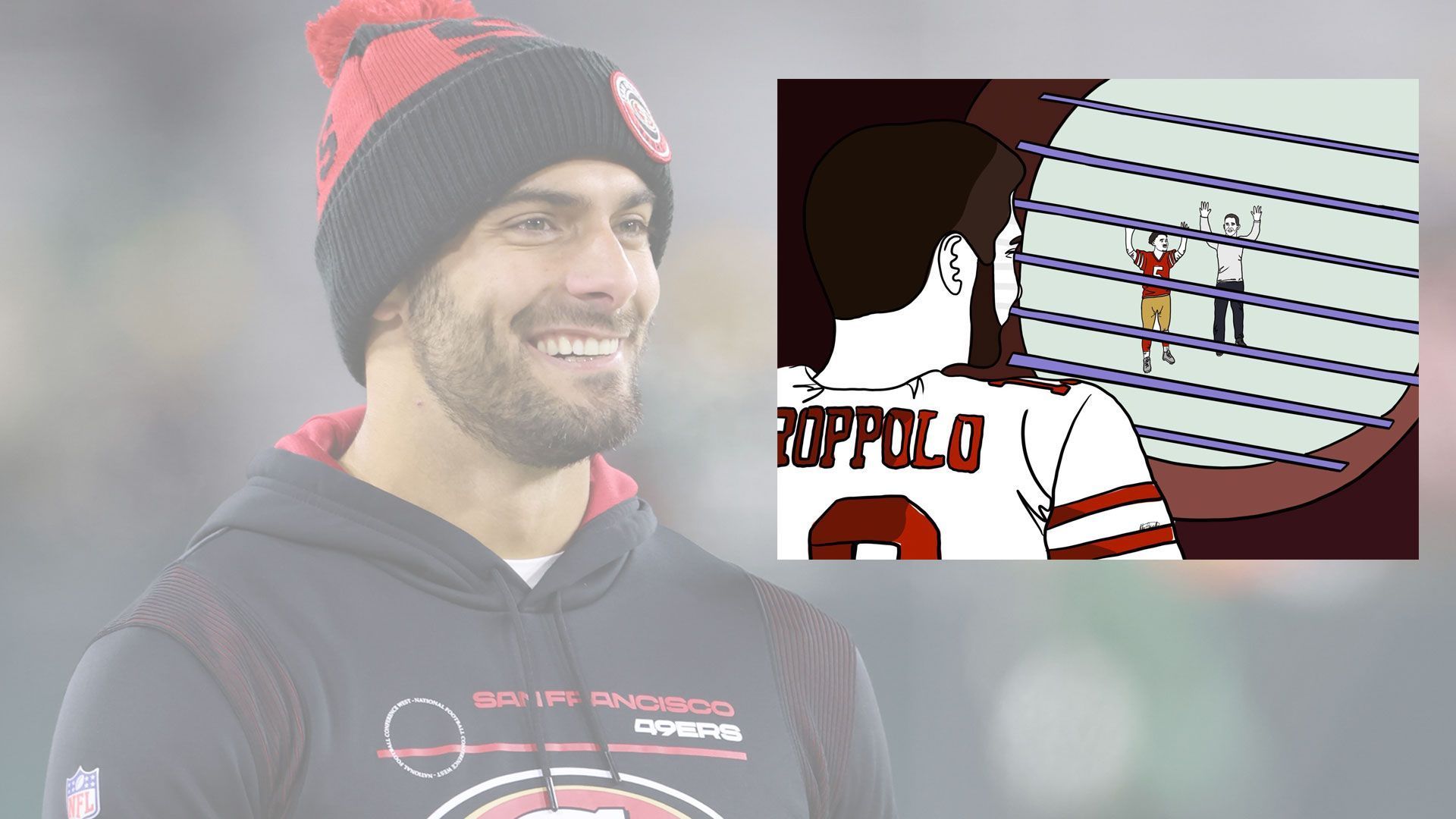 
                <strong>Tag 51</strong><br>
                Jimmy Garoppolo als Meme.
              