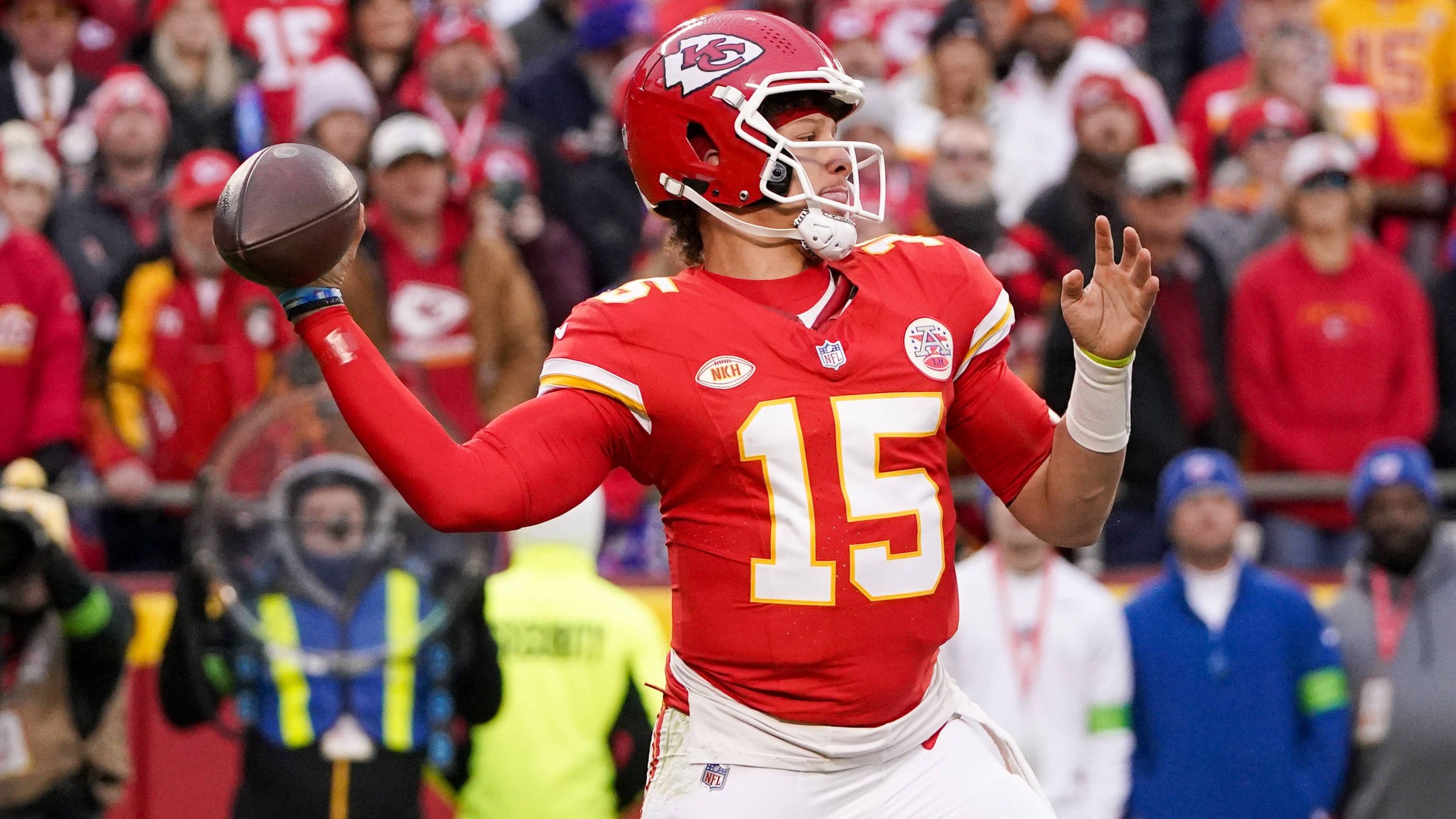 <strong>37. Platz: Patrick Mahomes (Kansas City Chiefs)</strong><br>Incompletions aufgrund ungenauer Pässe: 24,5%