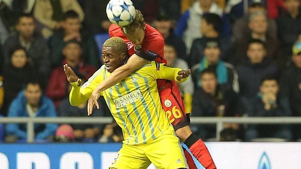 
                <strong>FK Astana: Erster kasachischer Punkt</strong><br>
                Dafür darf FK Astana beim 2:2 nicht nur den späten Ausgleich bejubeln, sondern auch den ersten Punktgewinn einer kasachischen Mannschaft in der Gruppenphase der Champions League überhaupt.
              