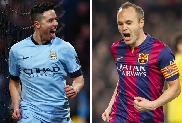 
                <strong>Samir Nasri vs. Andres Iniesta</strong><br>
                Für die besonderen Momente sollen die beiden Kreativ-Posten Nasri und Iniesta sorgen. Der Spanier läuft dem Franzosen aus Manchester jedoch den Rang ab. Sieg Barca. City 4:7 Barcelona.
              