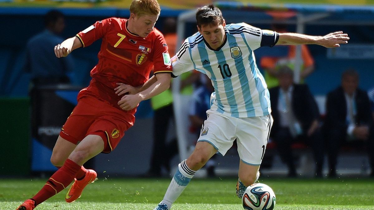 Bald in einem Team? Kevin De Bruyne und Lionel Messi