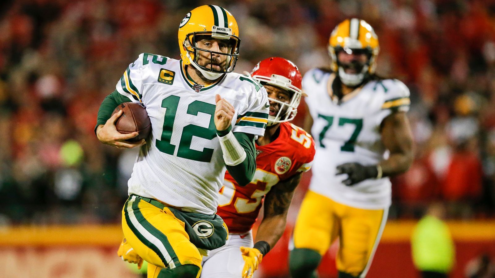 
                <strong>Platz 4: Green Bay Packers</strong><br>
                Bilanz: 7-1Letzte Spiele: W,W,WMit einer jungen, starken Defensive und einem Aaron Rodgers in Höchstform geht es bei den Green Bay Packers in Richtung Playoffs. Das Team von Head Coach Matt LaFleur agiert in allen drei Facetten des Spiels (Offensive, Defensive, Special Teams) großartig. Rodgers schafft es selbst ohne namhafte Receiver (Davante Adams ist seit einigen Spielen verletzt) starke Leistungen abzuliefern.
              